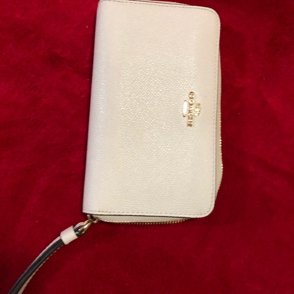 Coach zip wallet wristlet phone case - Picture 3 of 6